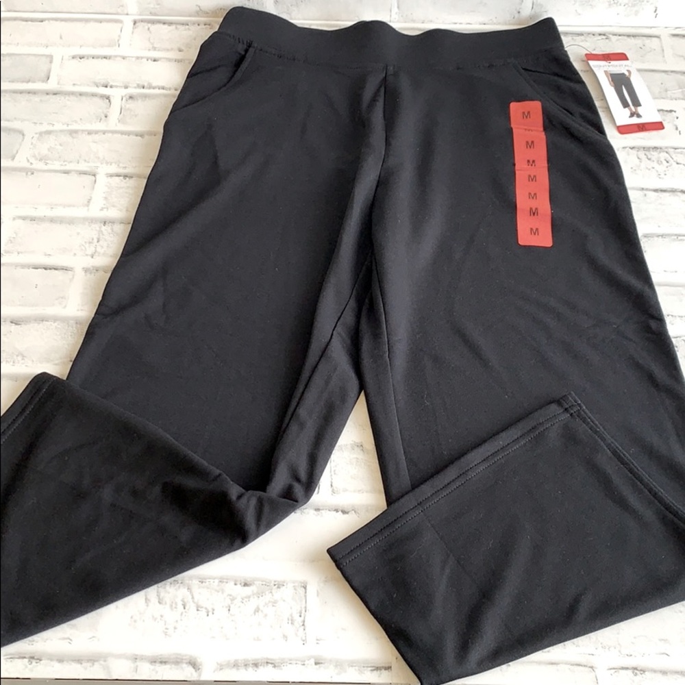 💎 Sentimental NY Black Stretch Waist Casual Pants